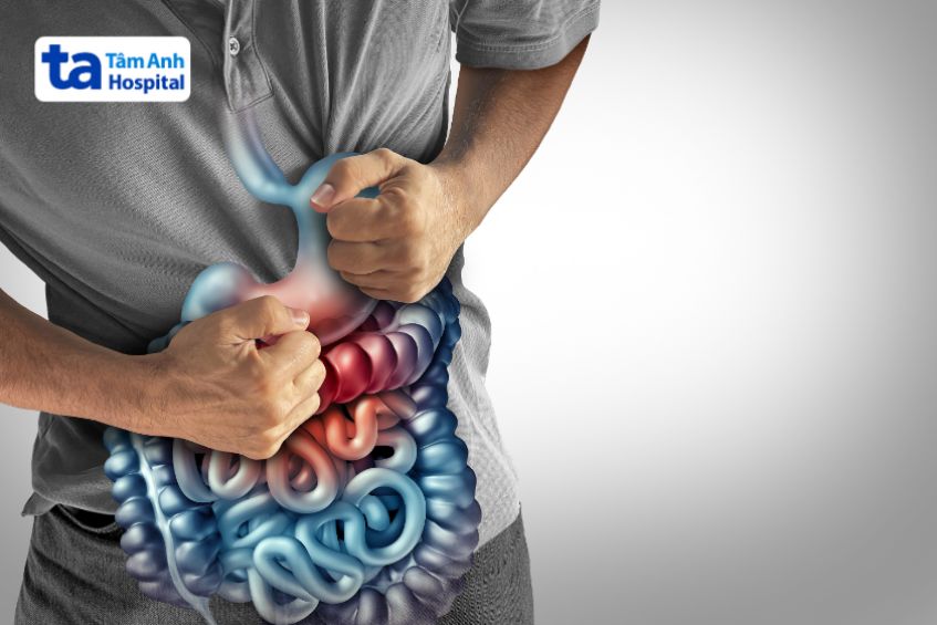 Các vấn đề về dạ dày có thể gây ra triệu chứng đau tức ở ngực trái lan rộng ra sau lưng