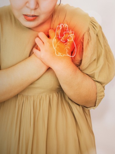 hình ảnh suy tim béo phì