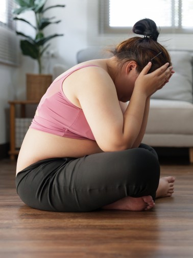 hình ảnh trầm cảm do béo phì