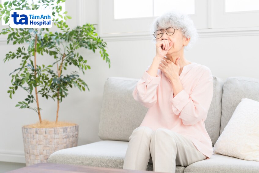 ho có đờm lâu ngày ở người lớn