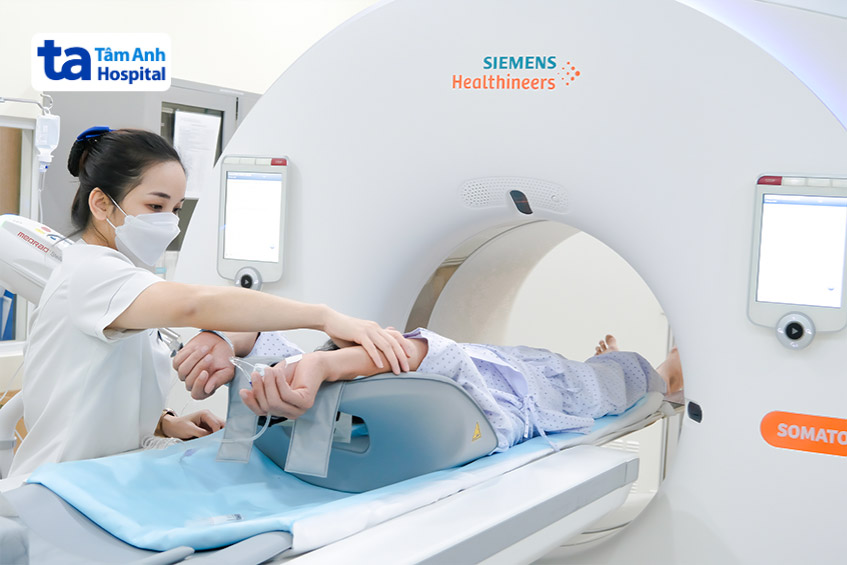 hướng dẫn tư thế chụp CT hệ tiết niệu 