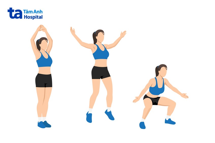 jumping jack phù hợp tuổi trung niên