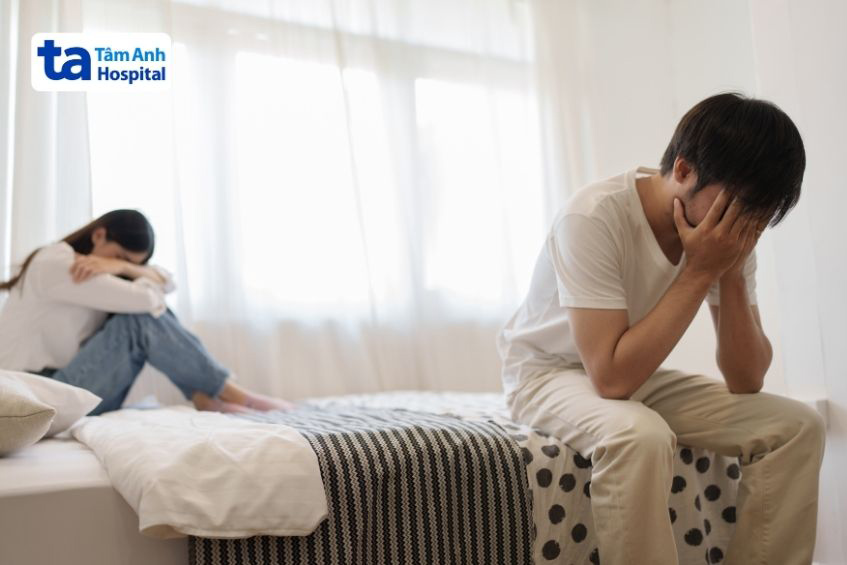 khó khăn trong việc có con là dấu hiệu đầu tiên