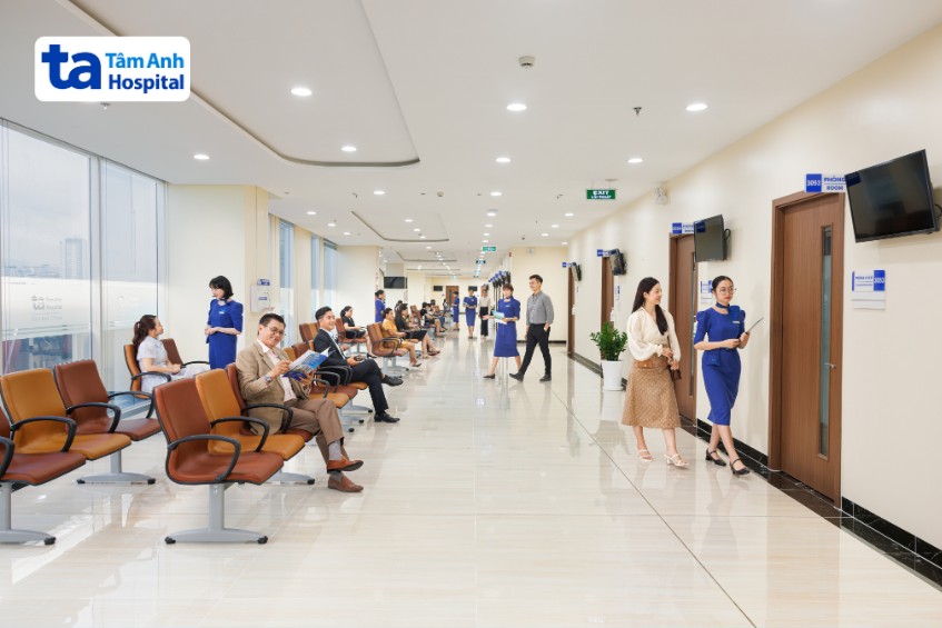 không gian bệnh viện đa khoa tâm anh