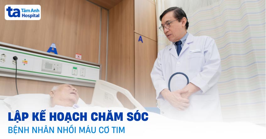 Lập kế hoạch chăm sóc nhồi máu cơ tim cho bệnh nhân nhanh phục hồi