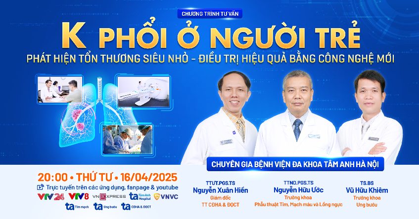 live k phổi ở người trẻ