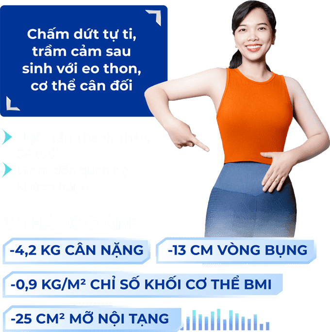 lời chị thảo chia sẻ sau khi giảm cân