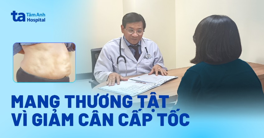 Mang thương tật vì giảm cân cấp tốc