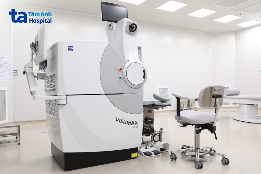 máy visumax 800 phẫu thuật cận thị