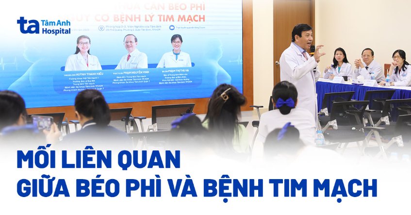 Mối liên quan giữa béo phì và bệnh tim mạch