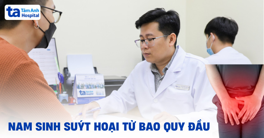 Nam sinh suýt hoại tử bao quy đầu