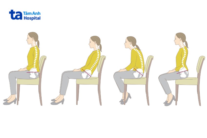 ngồi đúng tư thế hỗ trợ đau nhức xương khớp