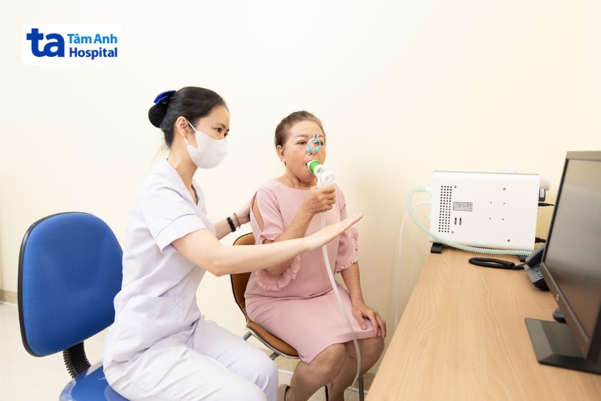 người bệnh có thể đo hô hấp ký tại bvđk tâm anh