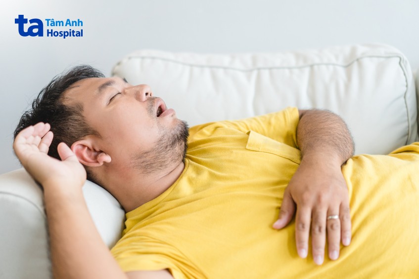 người béo phì ngừng thở khi ngủ do tắc nghẽn