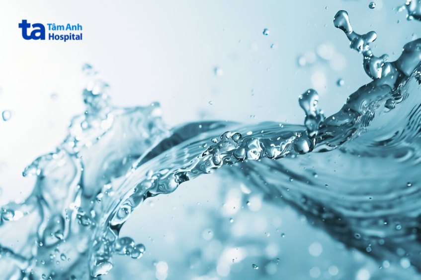 nước tinh khiết không chứa tạp chất