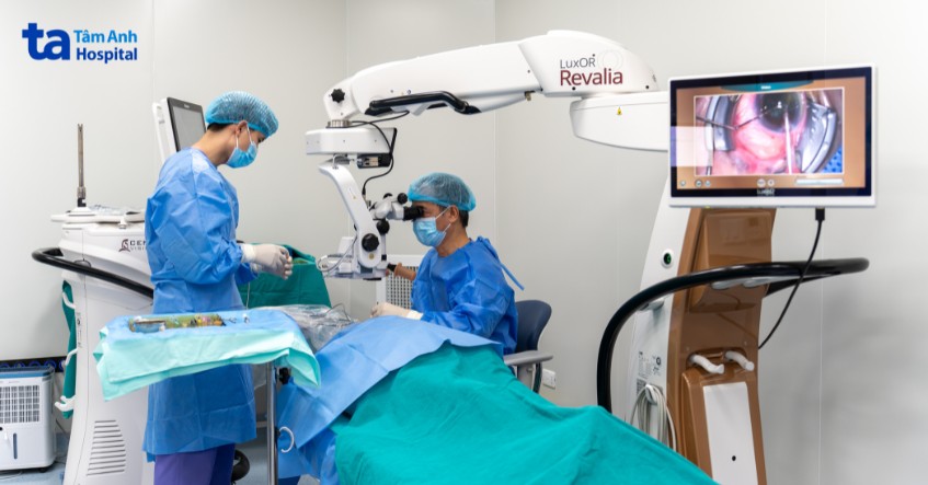 phaco là phương pháp tri đục thủy tinh thể hiện đại