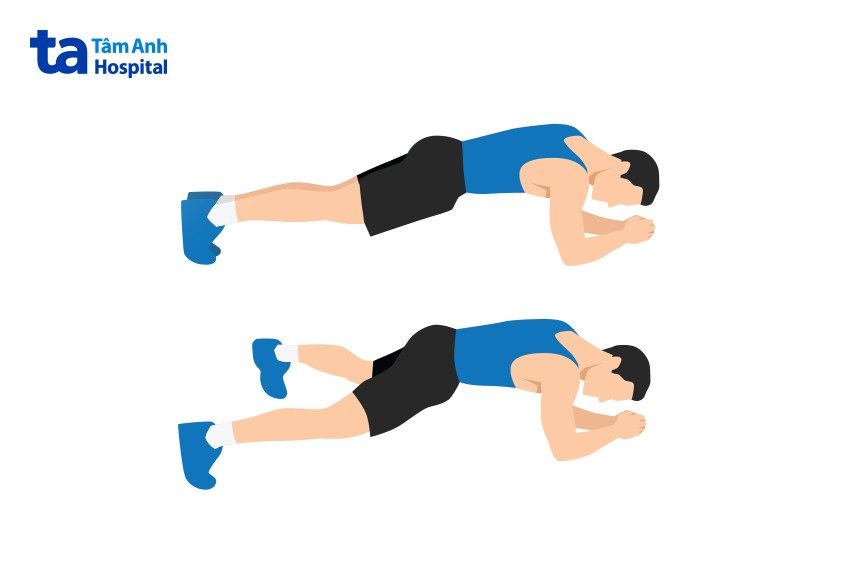 plank jack chỉ phù hợp người có kinh nghiệm