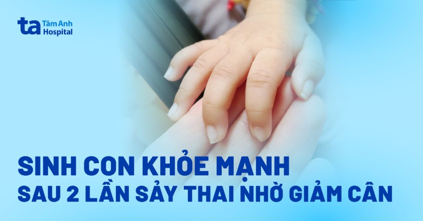 Sinh được con nhờ giảm cân