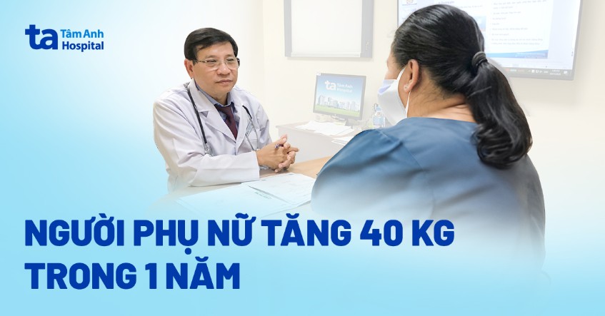 tăng 40kg trong 1 năm