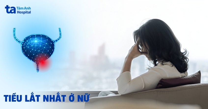 tiểu lắt nhắt ở nữ