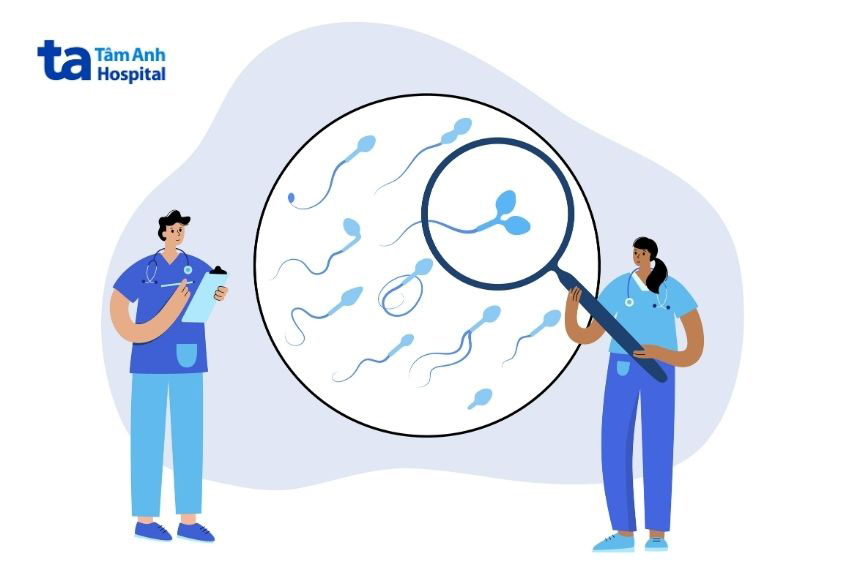 tình trạng tinh trùng có bất thường về hình thái