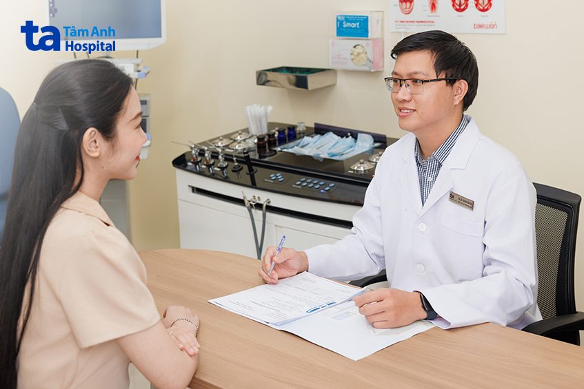 tư vấn cho người bệnh bỏng niêm mạc