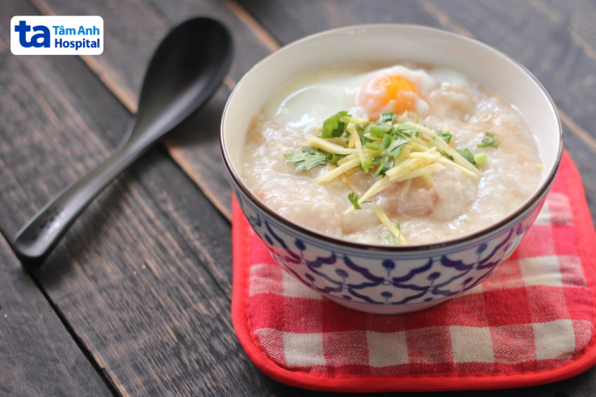 viêm dạ dày nên ăn món cháo