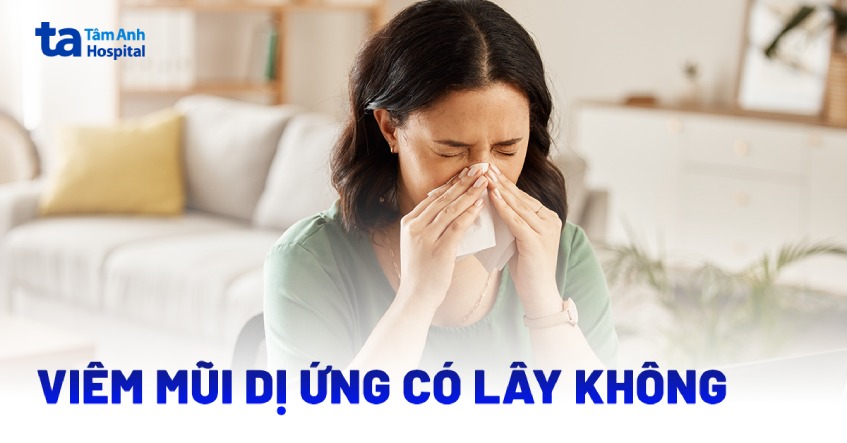 Viêm mũi dị ứng có lây không? Bệnh lây qua đường nào?