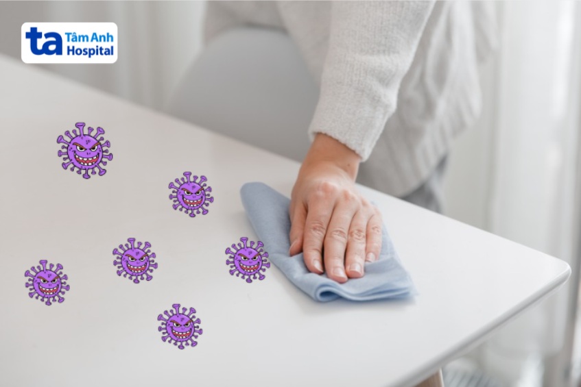 virus gây bệnh tay chân miệng có thể tồn tại khá lâu