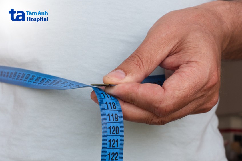 vòng bụng bao nhiêu là béo phì phụ thuộc vào giới tính