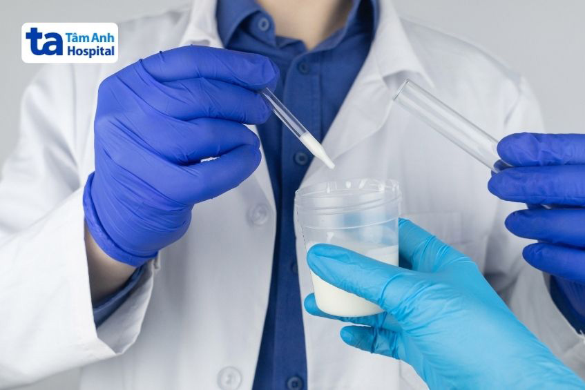 xét nghiệm thường quy giúp chẩn đoán tình trạng tinh trùng