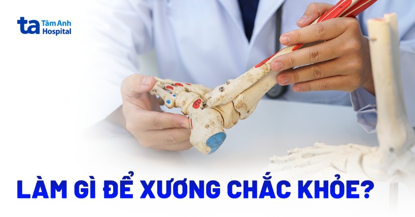 Làm gì để xương chắc khỏe? 7 cách cải thiện hiệu quả mỗi ngày