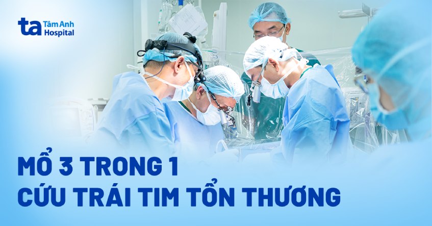 5 giờ hồi sinh trái tim tổn thương nặng