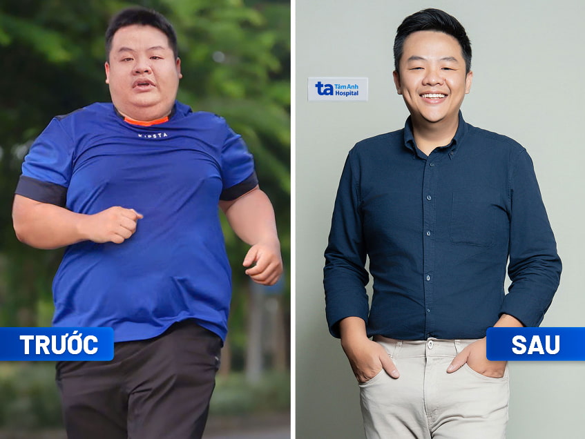 Anh Phạm Quốc Tuấn giảm 9kg trong 3 tháng