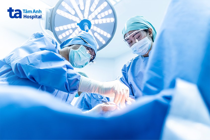 bác sĩ sẽ chỉ định phương án phẫu thuật