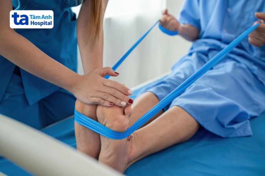 bài tập sử dụng dây thun co dãn