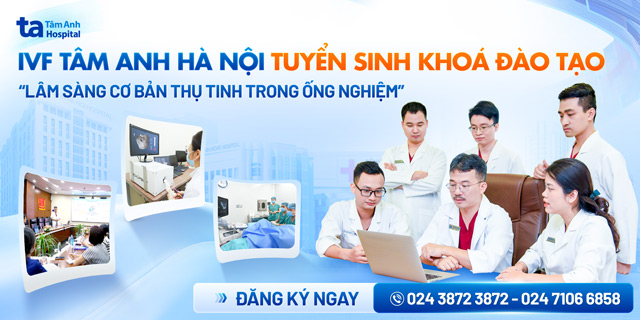 Banner đào tạo IVF tại IVF Tâm Anh Hà Nội mb
