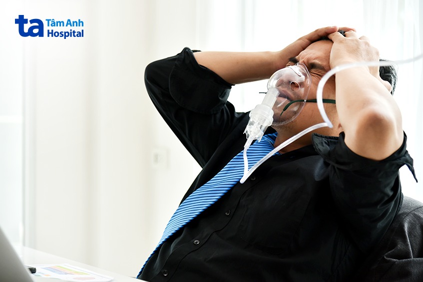 biến chứng thiếu oxy làm ảnh hưởng toàn bộ chức năng cơ thể