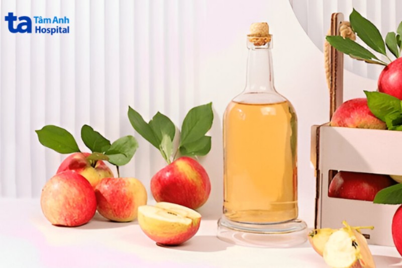 điều trị viêm da tiết bã bằng giấm táo