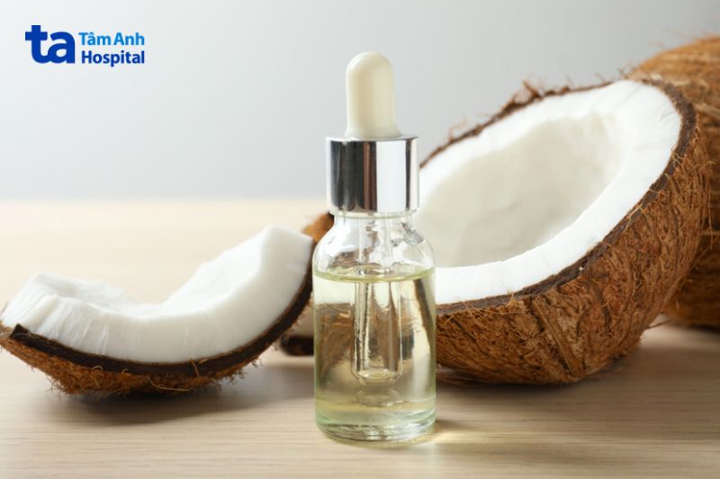 dầu dừa giúp trị đồi mồi