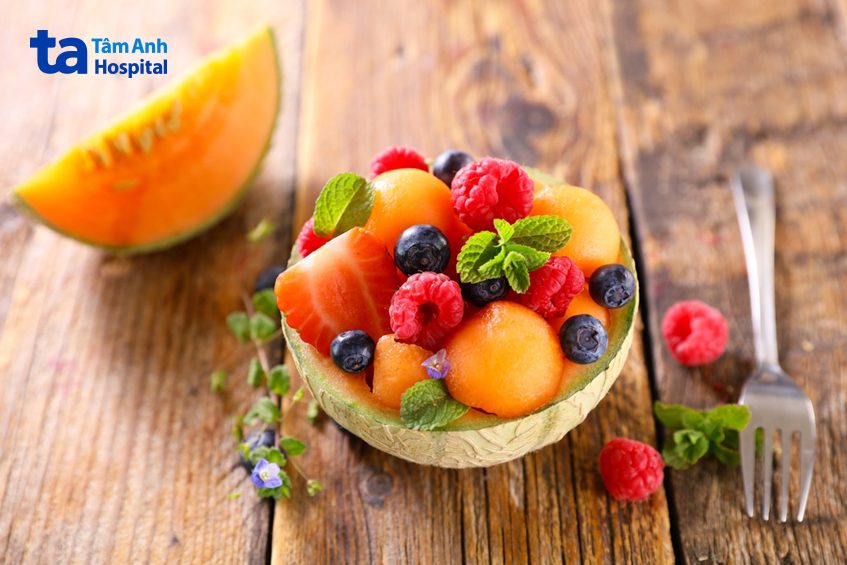 chất chống oxy hóa thường có trong trái cây, rau củ tươi