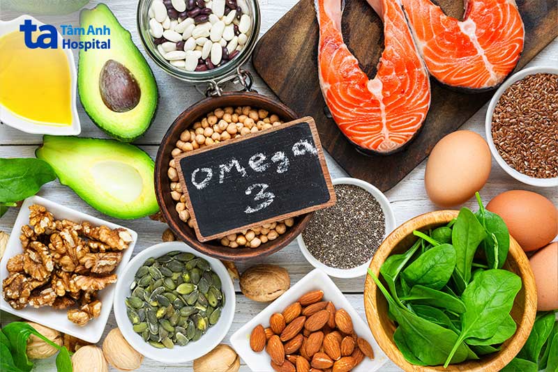 Chế độ ăn lành mạnh, giàu omega 3 rất tốt cho người bệnh mạch vành
