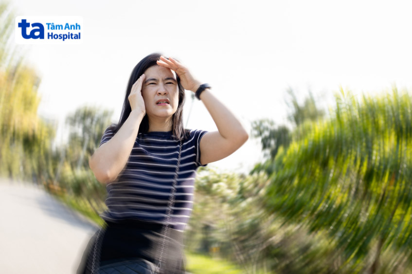 chóng mặt choáng váng