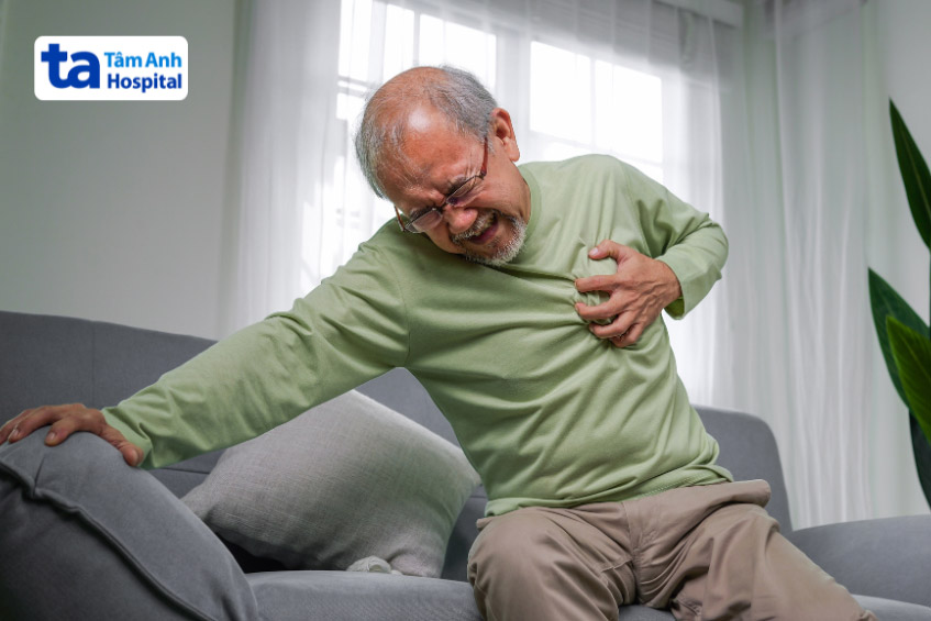 cơn đau dữ dội kéo dài