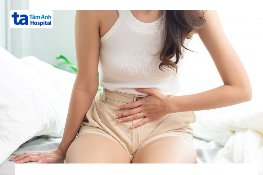 đau bụng dưới sau thủ thuật