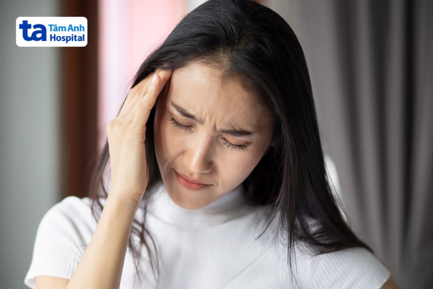 đau nửa đầu migraine có thể là nguyên nhân
