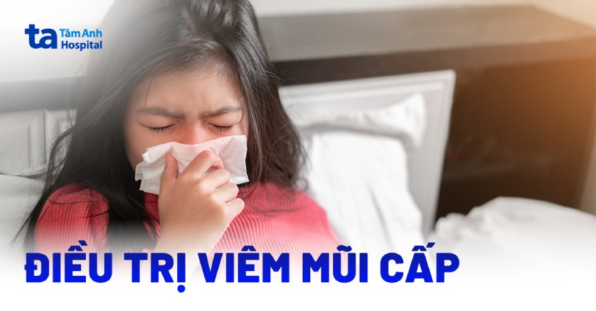 3 phương pháp điều trị viêm mũi cấp tính nhanh chóng, hiệu quả