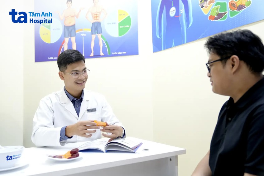 gặp bác sĩ chuyên khoa tư vấn dinh dưỡng