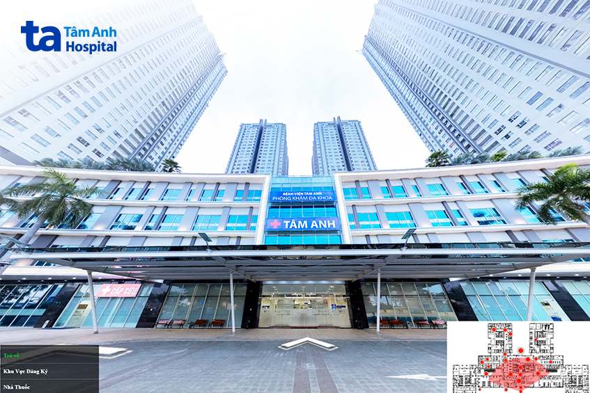 giao diện tâm anh quận 7 virtual tour 360