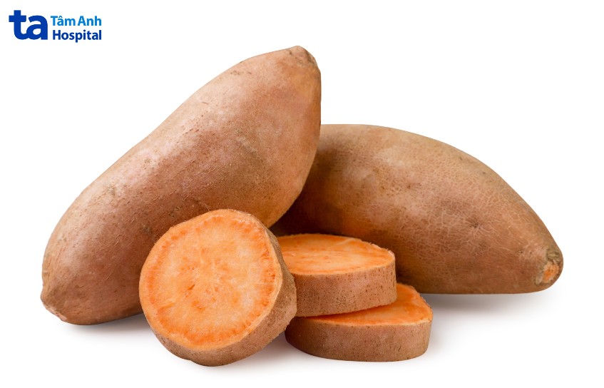 khoai lang cung cấp vitamin a dồi dào